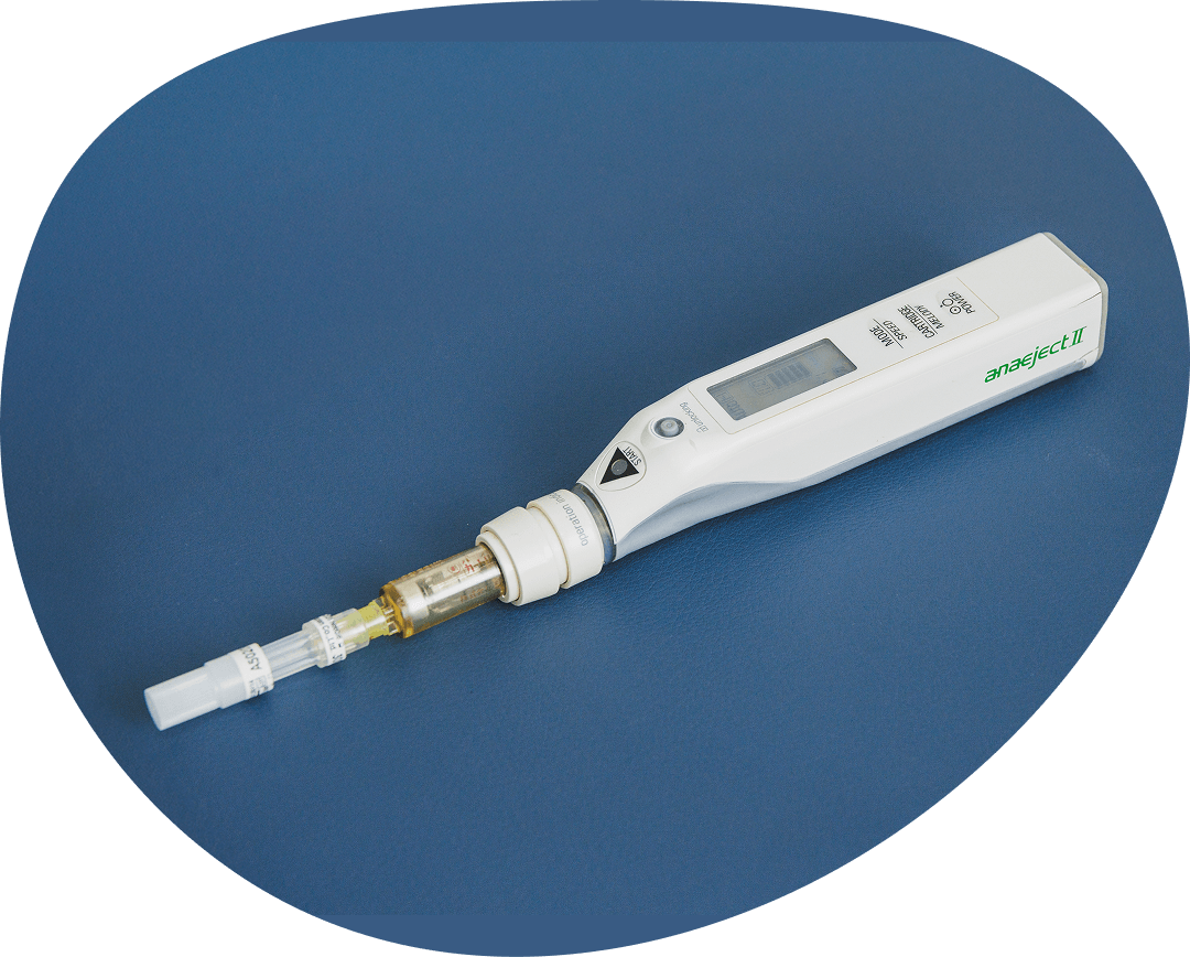 痛みを最小限に抑えた、やさしい治療