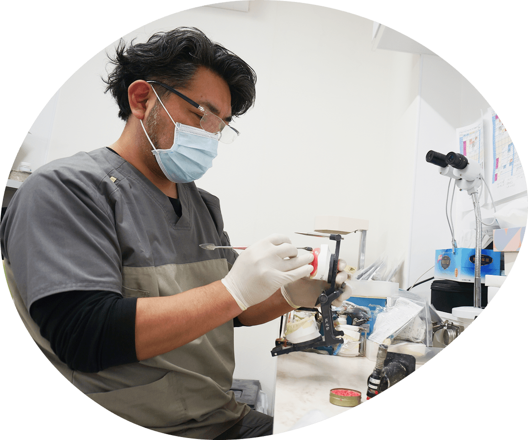 歯科技工士が常駐